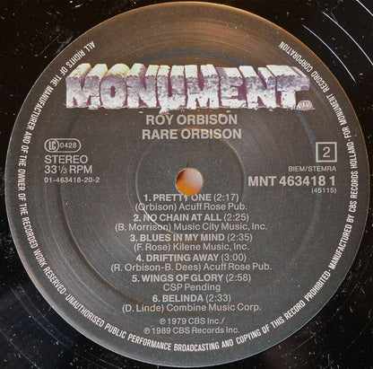Roy Orbison : Rare Orbison (LP, Comp)