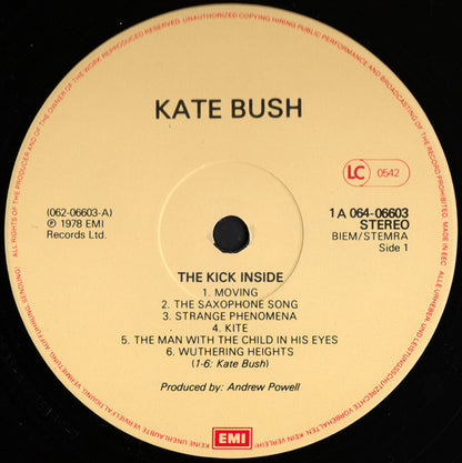 Kate Bush : The Kick Inside (LP, Album, RE)