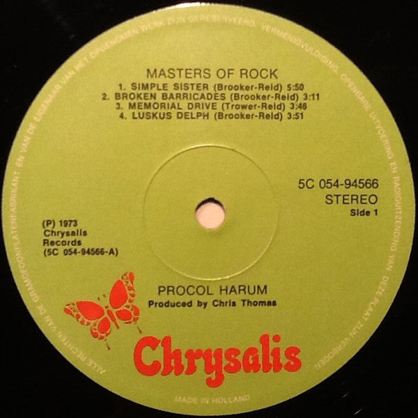 Procol Harum : Broken Barricades  (LP, Album)