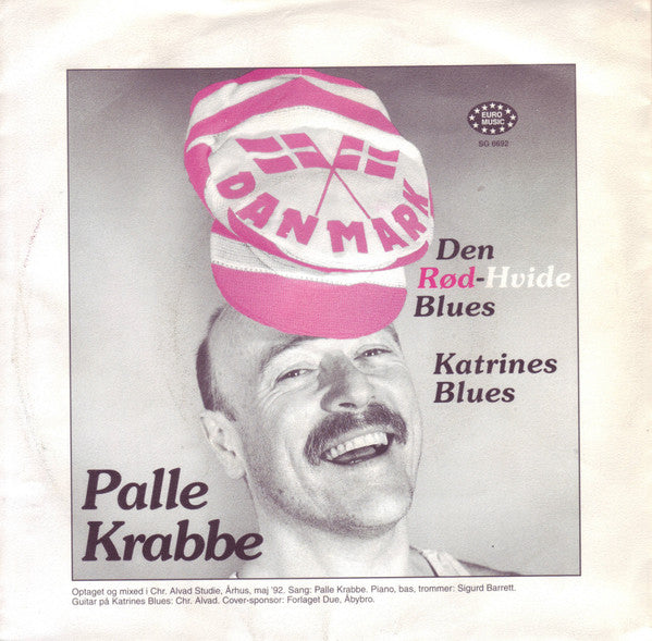 Palle Krabbe : Den Rød-Hvide Blues / Katrines Blues (7", Single)