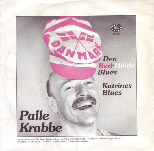Palle Krabbe : Den Rød-Hvide Blues / Katrines Blues (7", Single)