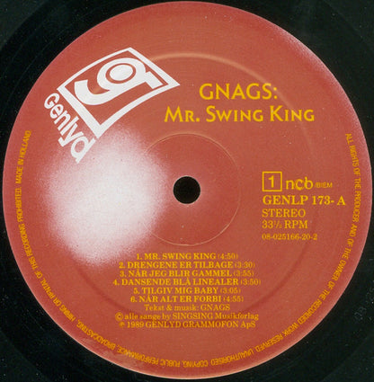 Gnags : Mr. Swing King (LP, Album)