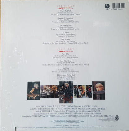 Madonna : Who's That Girl (Original Motion Picture Soundtrack) (LP, Album, All)