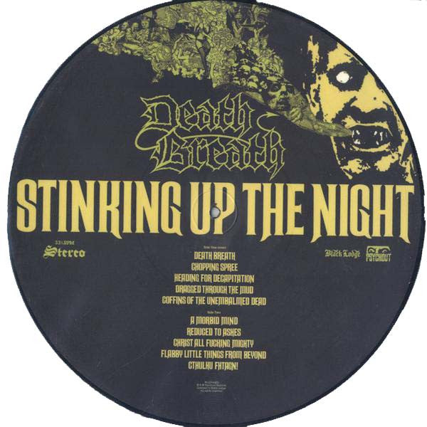 Death Breath : Stinking Up The Night (LP, Album, Pic)