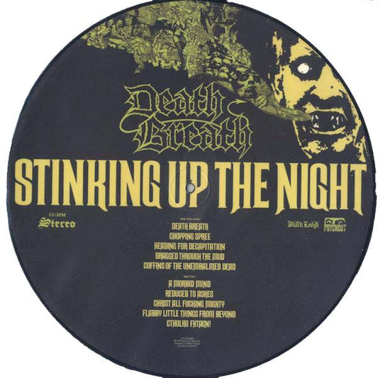 Death Breath : Stinking Up The Night (LP, Album, Pic)