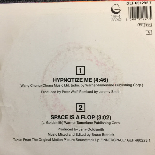 Wang Chung : Hypnotize Me (7", Single)