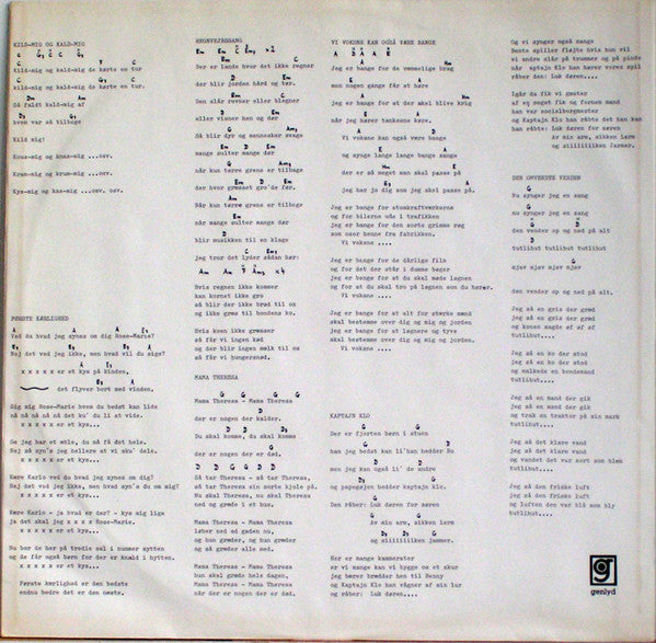 Bjarne Jes Hansen : Dig Og Mig Og Alle Os (LP, Album, RE)