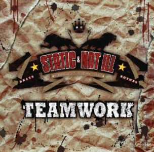Static & Nat Ill : Teamwork (2xLP, Album)