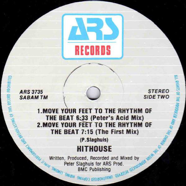 Hithouse : Move Your Feet To The Rhythm Of The Beat (12")
