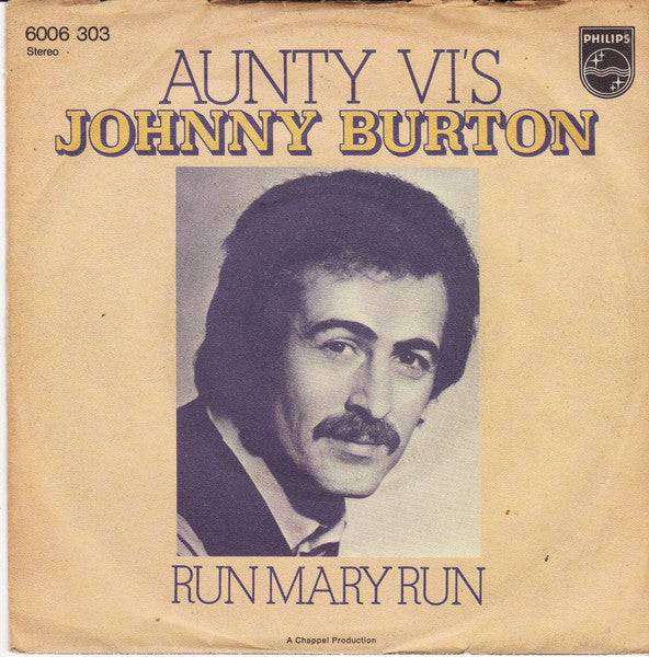 Johnny Burton : Aunty Vi's (7", Single)
