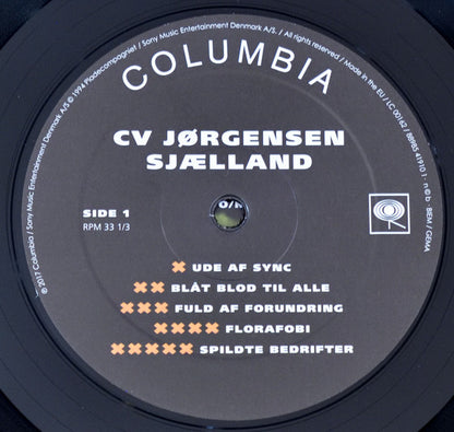 C. V. Jørgensen : Sjælland (LP, Album, RE, Cel)