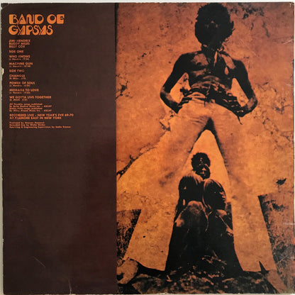 Jimi Hendrix : Band Of Gypsys (LP, Album)