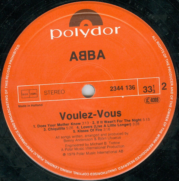 ABBA : Voulez-Vous (LP, Album)