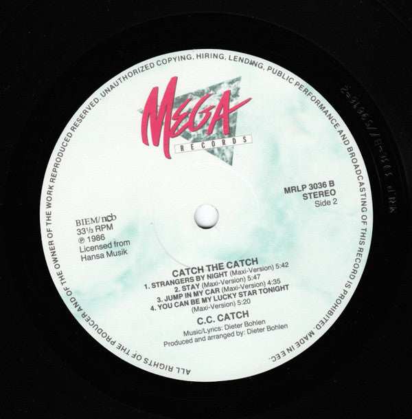 C.C. Catch : Catch The Catch (LP, Album)