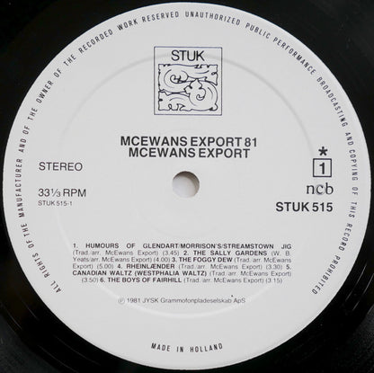 McEwan's Export : 1981 (LP, Album)