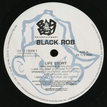Black Rob : Life Story (2xLP, Album)