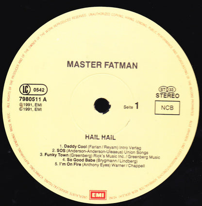 Master Fatman : Hail Hail (LP, Album)