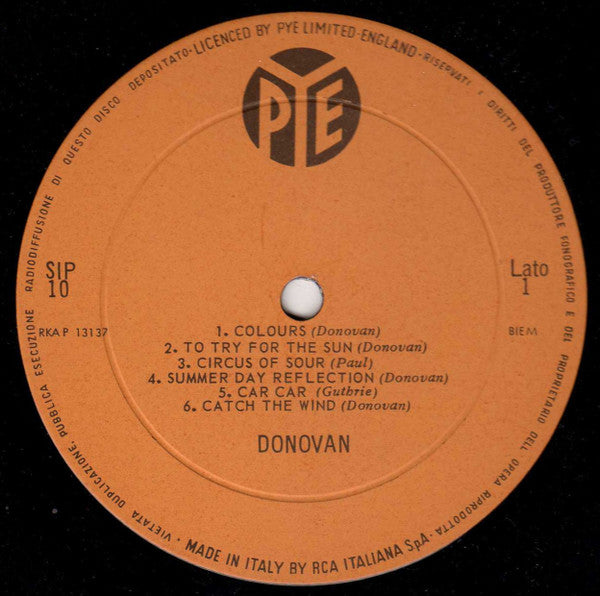 Donovan : Donovan (LP, Comp, Mono)