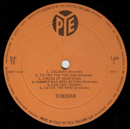 Donovan : Donovan (LP, Comp, Mono)