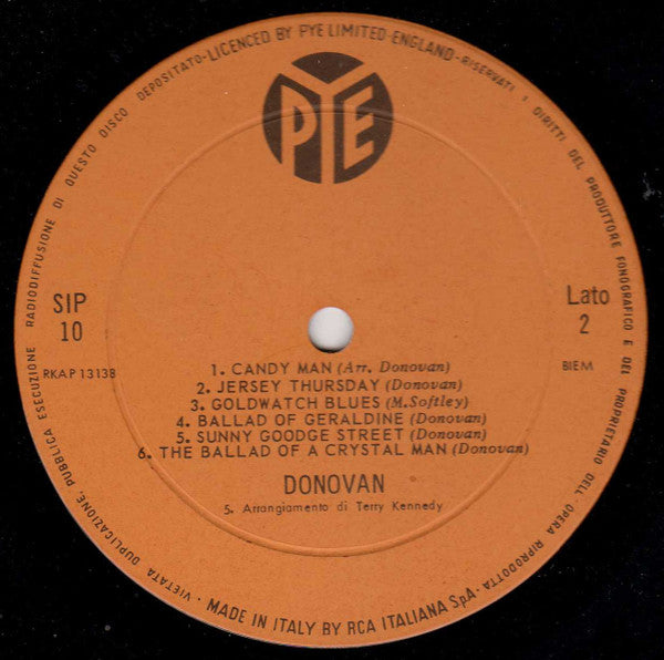 Donovan : Donovan (LP, Comp, Mono)