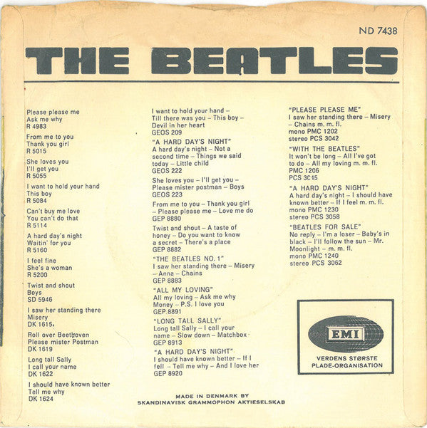 The Beatles : Rock And Roll Music (7")