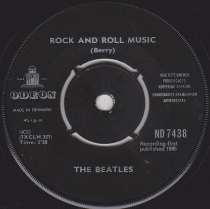 The Beatles : Rock And Roll Music (7")