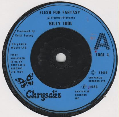 Billy Idol : Flesh For Fantasy (7", Single, Gat)