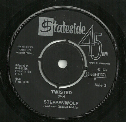 Steppenwolf : Hey Lawdy Mama / Twisted (7", Single)