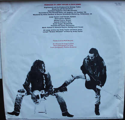 Andy Taylor : Thunder (LP, Album)