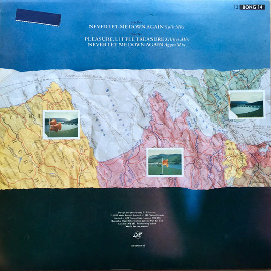 Depeche Mode : Never Let Me Down Again (Split Mix) (12", Single)