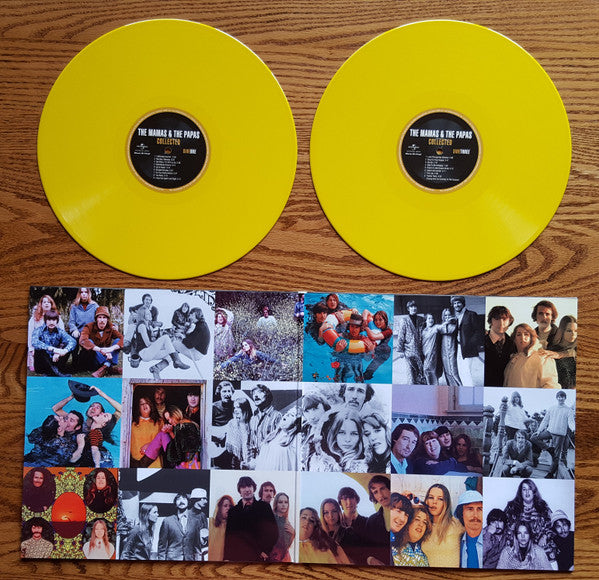 The Mamas & The Papas : Collected (2xLP, Comp, Ltd, Num, Yel)