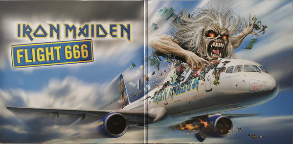 Iron Maiden : Flight 666 - The Original Soundtrack (2xLP, Album, RE, RM, 180)