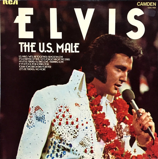 Elvis Presley : The U.S. Male (LP, Comp, RP)