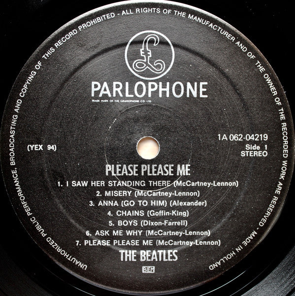 The Beatles : Please Please Me (LP, Album)