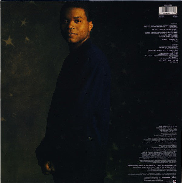 The Robert Cray Band : Don't Be Afraid Of The Dark (LP, Album)