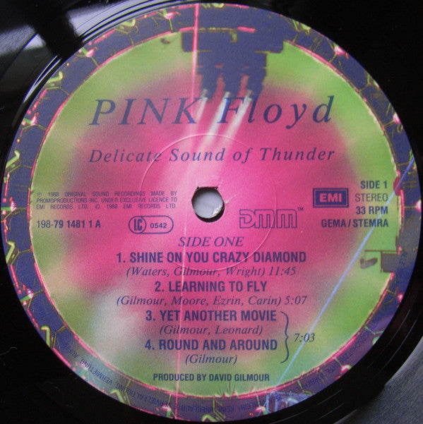 Pink Floyd : Delicate Sound Of Thunder (2xLP, Album, Gat)