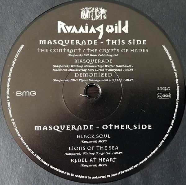 Running Wild : Masquerade (2xLP, Album, RE, RM)
