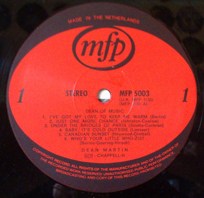 Dean Martin : Dean Martin (LP, Comp)