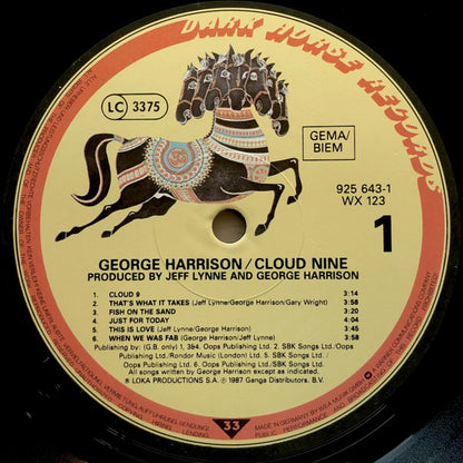 George Harrison : Cloud Nine (LP, Album)