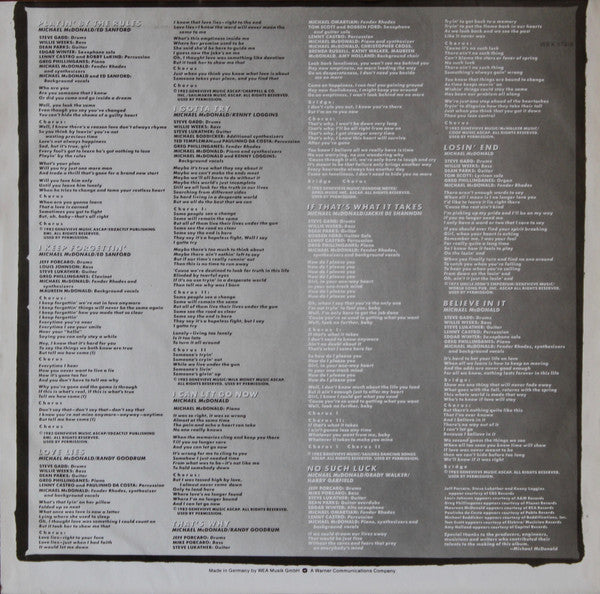 Michael McDonald : If That's What It Takes (LP, Album)