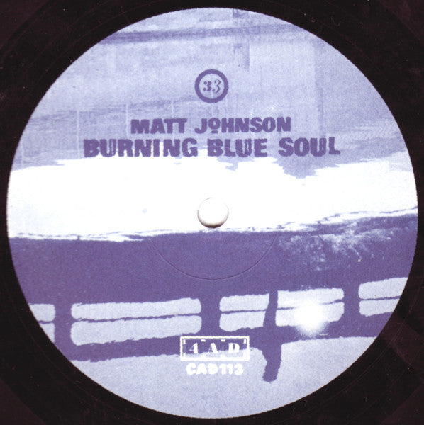 Matt Johnson : Burning Blue Soul (LP, Album, RE)