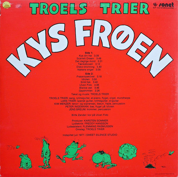 Troels Trier : Kys Frøen (LP, Album)