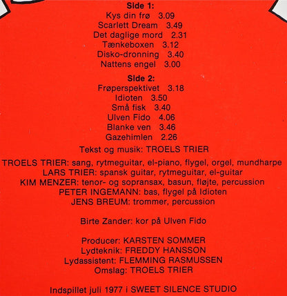 Troels Trier : Kys Frøen (LP, Album)