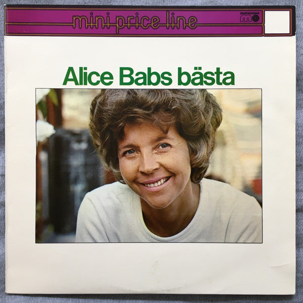 Alice Babs : Alice Babs Bästa (LP, Comp, RE)