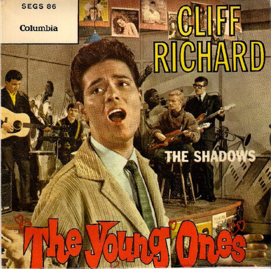 Cliff Richard & The Shadows : The Young Ones (7", EP, Gre)