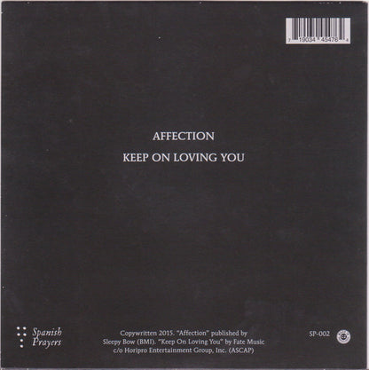Cigarettes After Sex : Affection (7", Single)