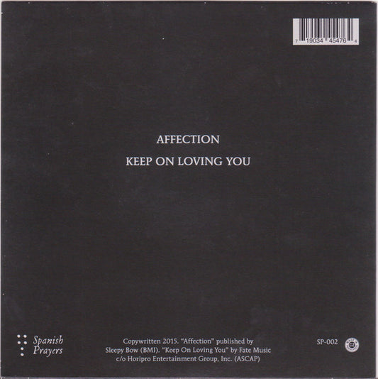 Cigarettes After Sex : Affection (7", Single)