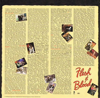 Poison (3) : Flesh & Blood (LP, Album)