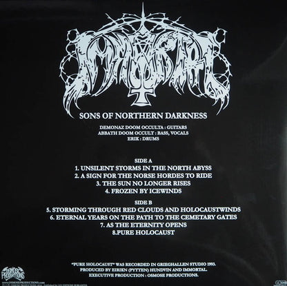Immortal : Pure Holocaust (LP, Album, RE, RP, Cle)