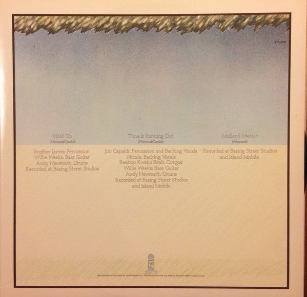 Steve Winwood : Steve Winwood (LP, Album, Ter)